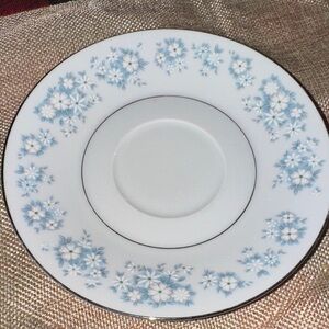 MONTGOMERY WARDS STYLE HOUSE FINE CHINA DAMASK 6" Saucer Plate Vintage